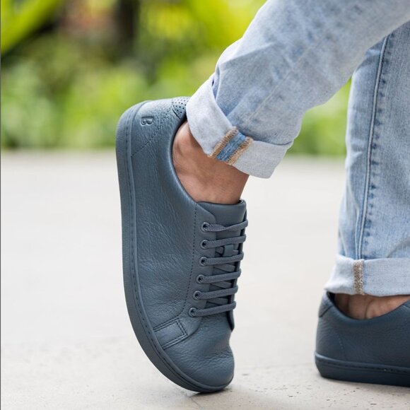 Birchbury Bramford barefoot sneakers in slate blue, size 41/9 - Picture 2 of 12
